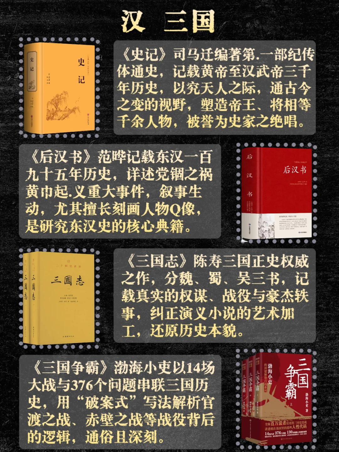 按时间顺序必看的32本历史书📚|书单分享
