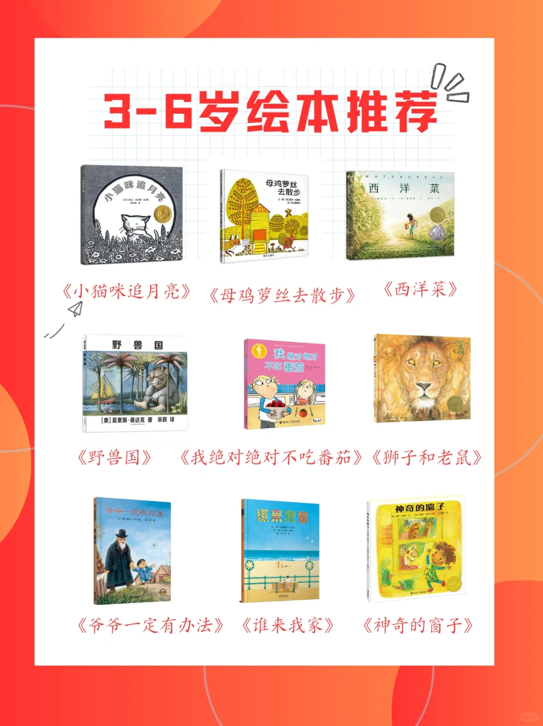 0-6岁获奖绘本|绝对经典，值得翻1000遍！