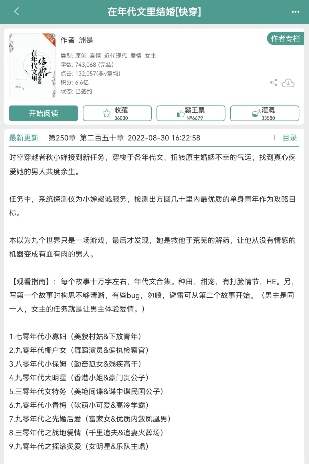我不允许还有人不知道这几本快穿年代文！！