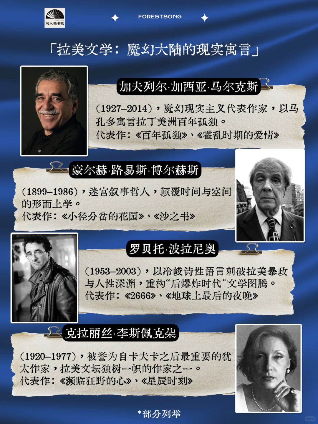 世界文学的光谱💫值得一读再读的代表作家