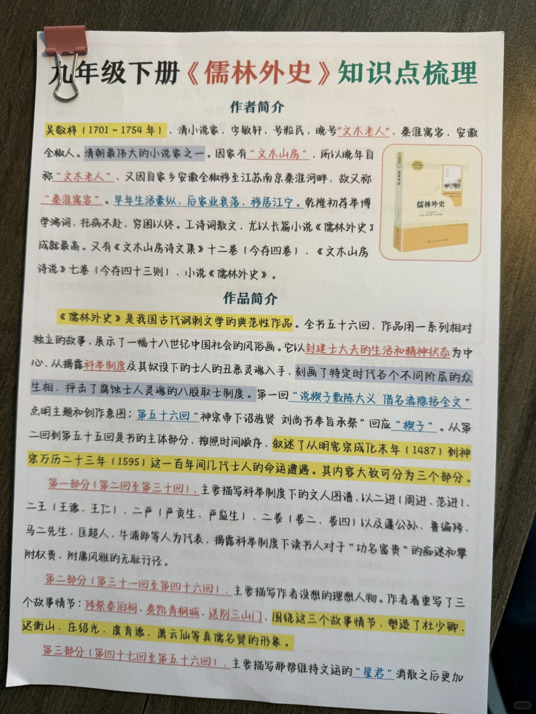 初中12本名著💥核心考点梳理合集