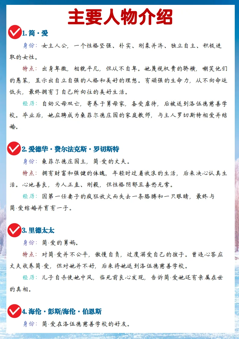 简爱读书笔记