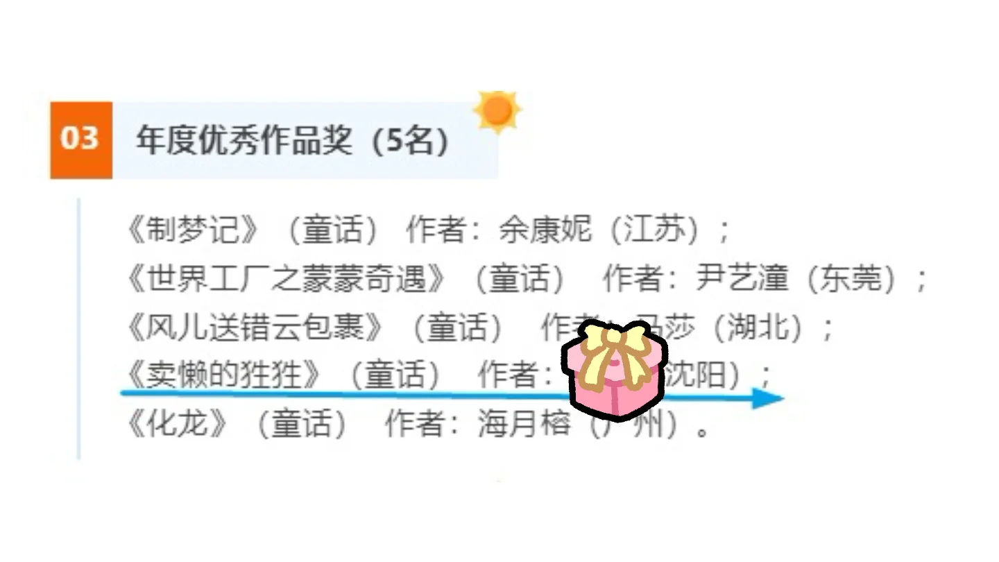 这位女士一个月得了两个儿童文学奖🥳