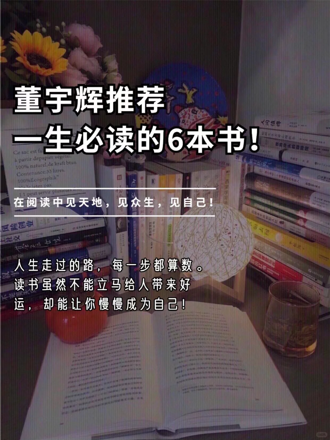 董宇辉推 荐，一生必读的6本书❗️
