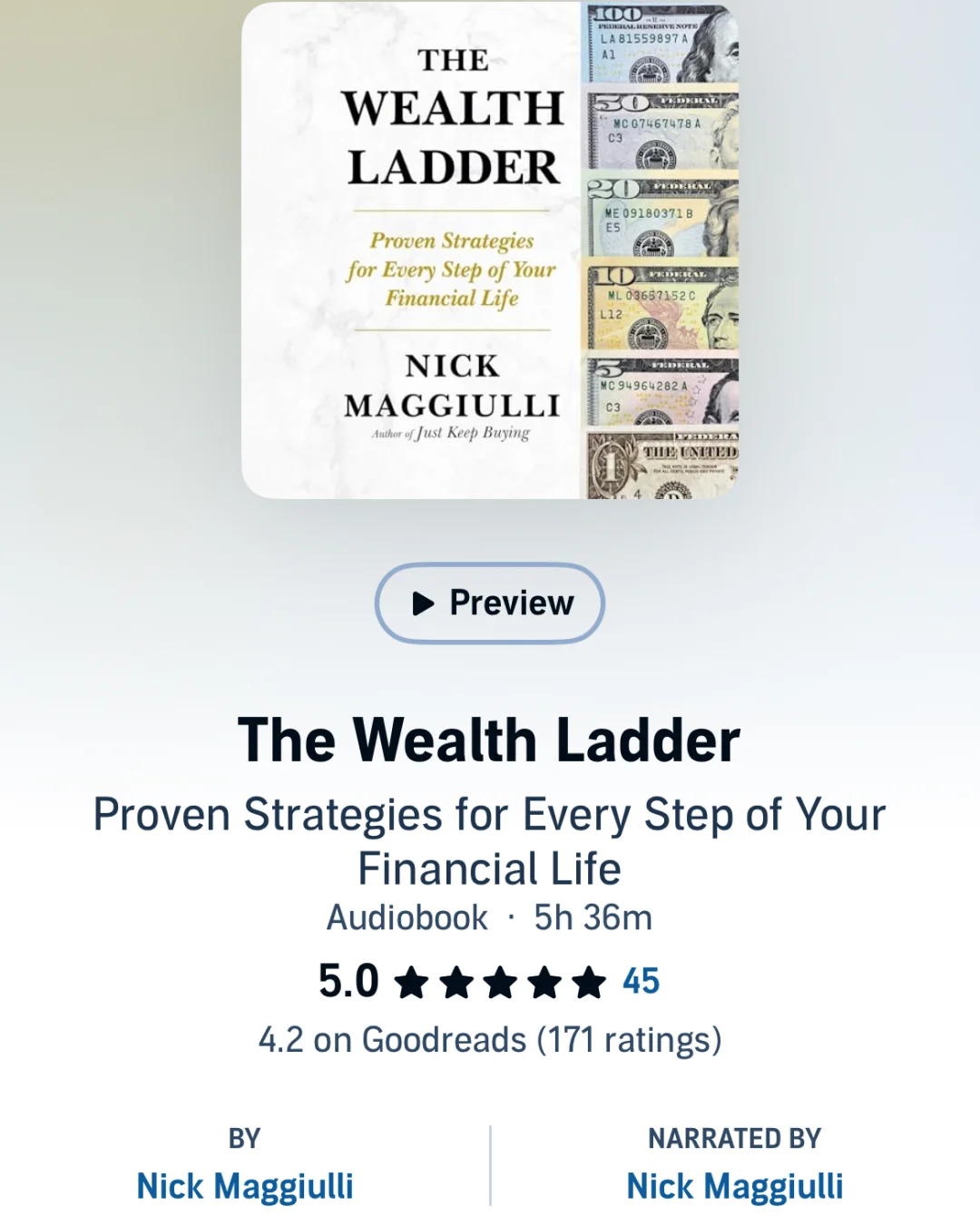 英文有声书 The Wealth Ladder