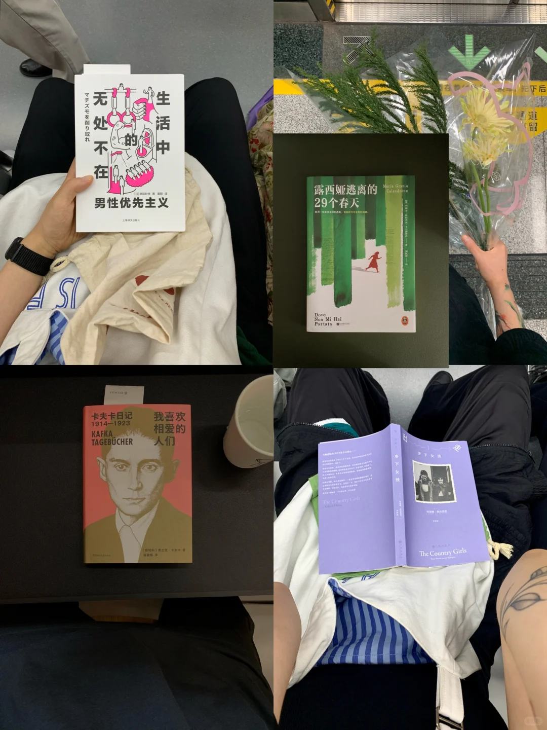 八月初地铁通勤书单|躲进书里过夏天