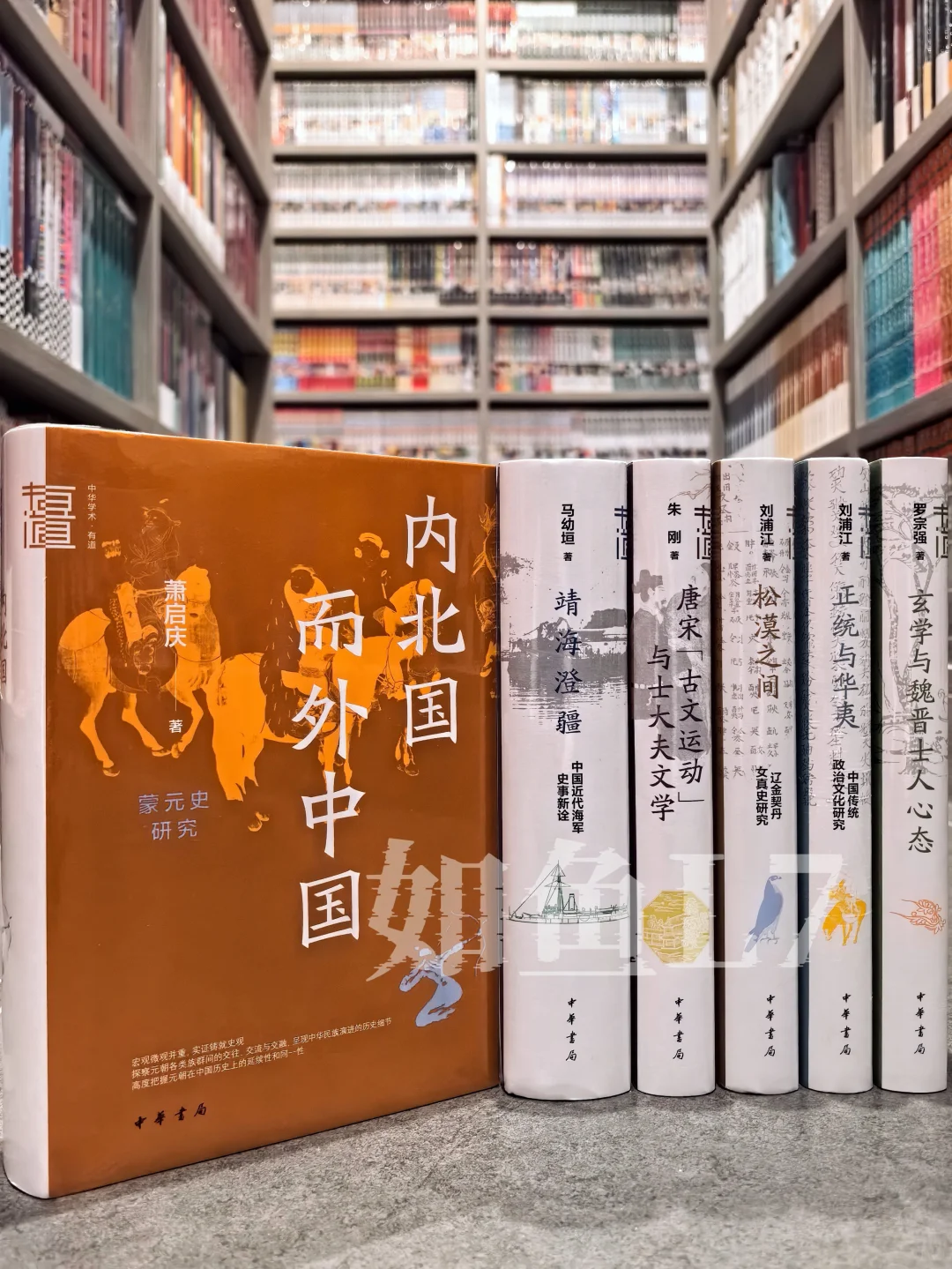 2025年6~7月，鱼叔新入中华书局新书16种