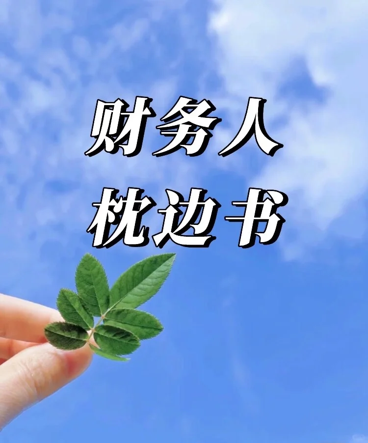分享6本财务人必读的电子书pdf