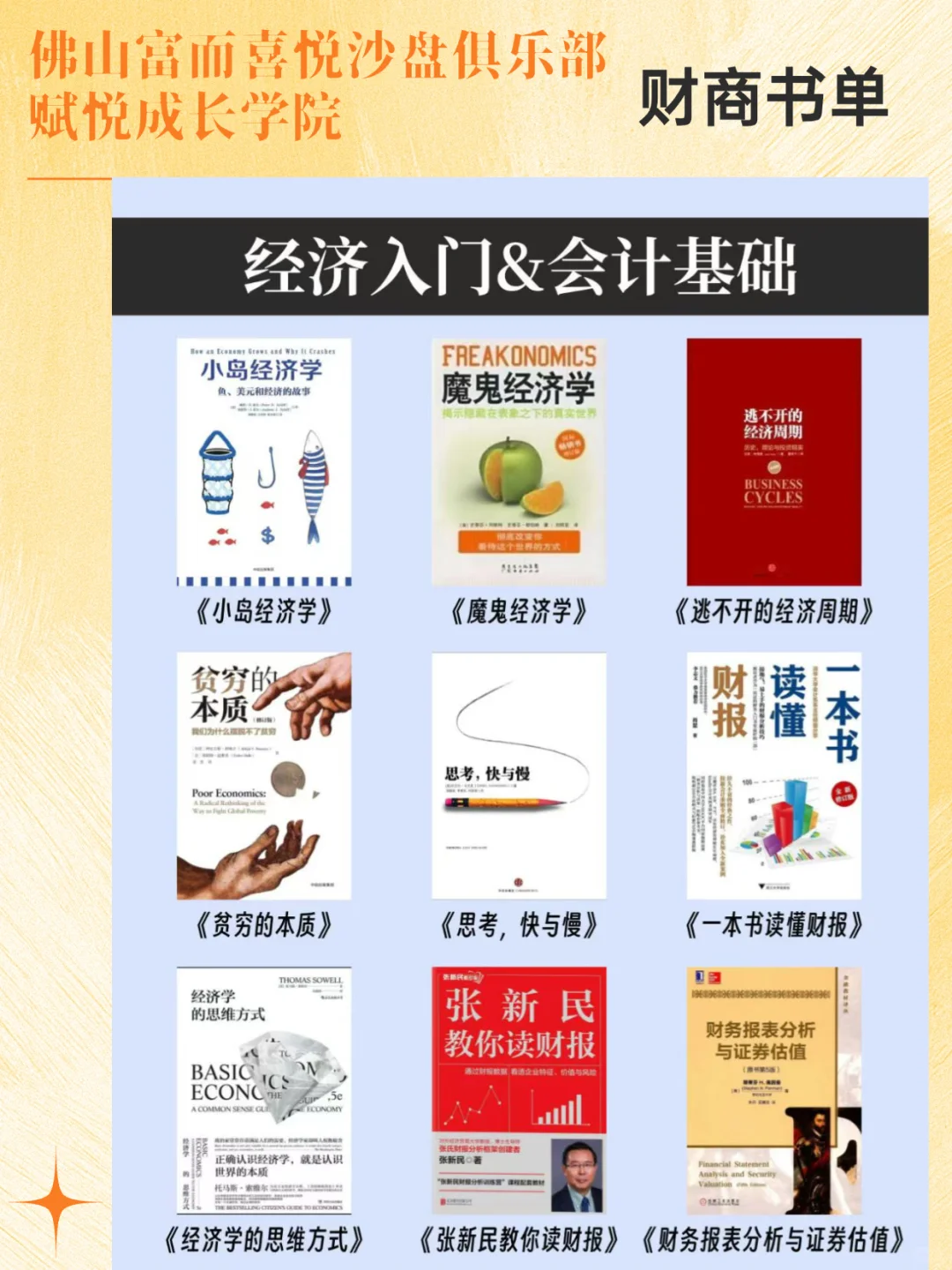 财商启蒙书单，带你开启财富之路！