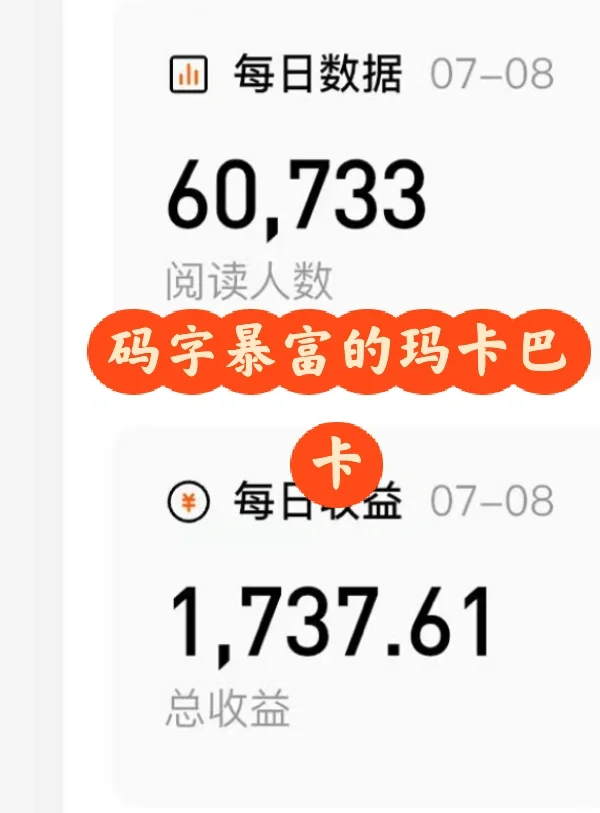 新书收入破千！