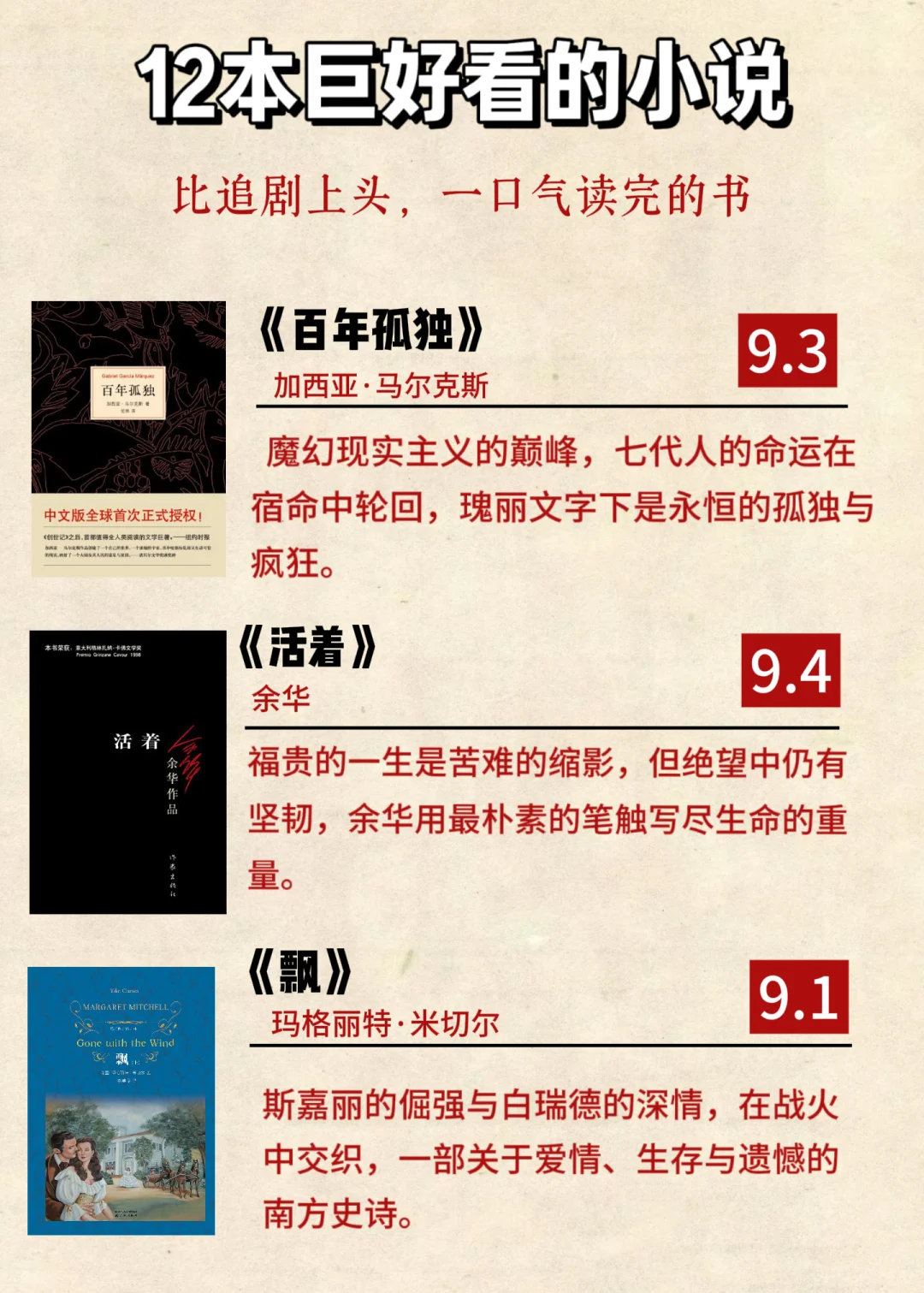 📚比追剧还上头的12本小说，专治不爱看书！