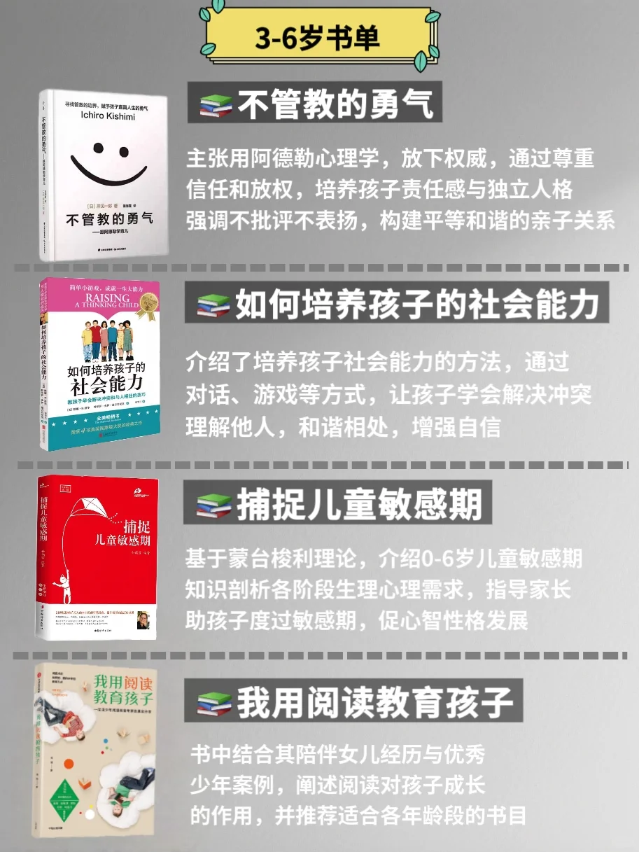 当了妈妈后，再忙也要读这24本书❗️不焦虑
