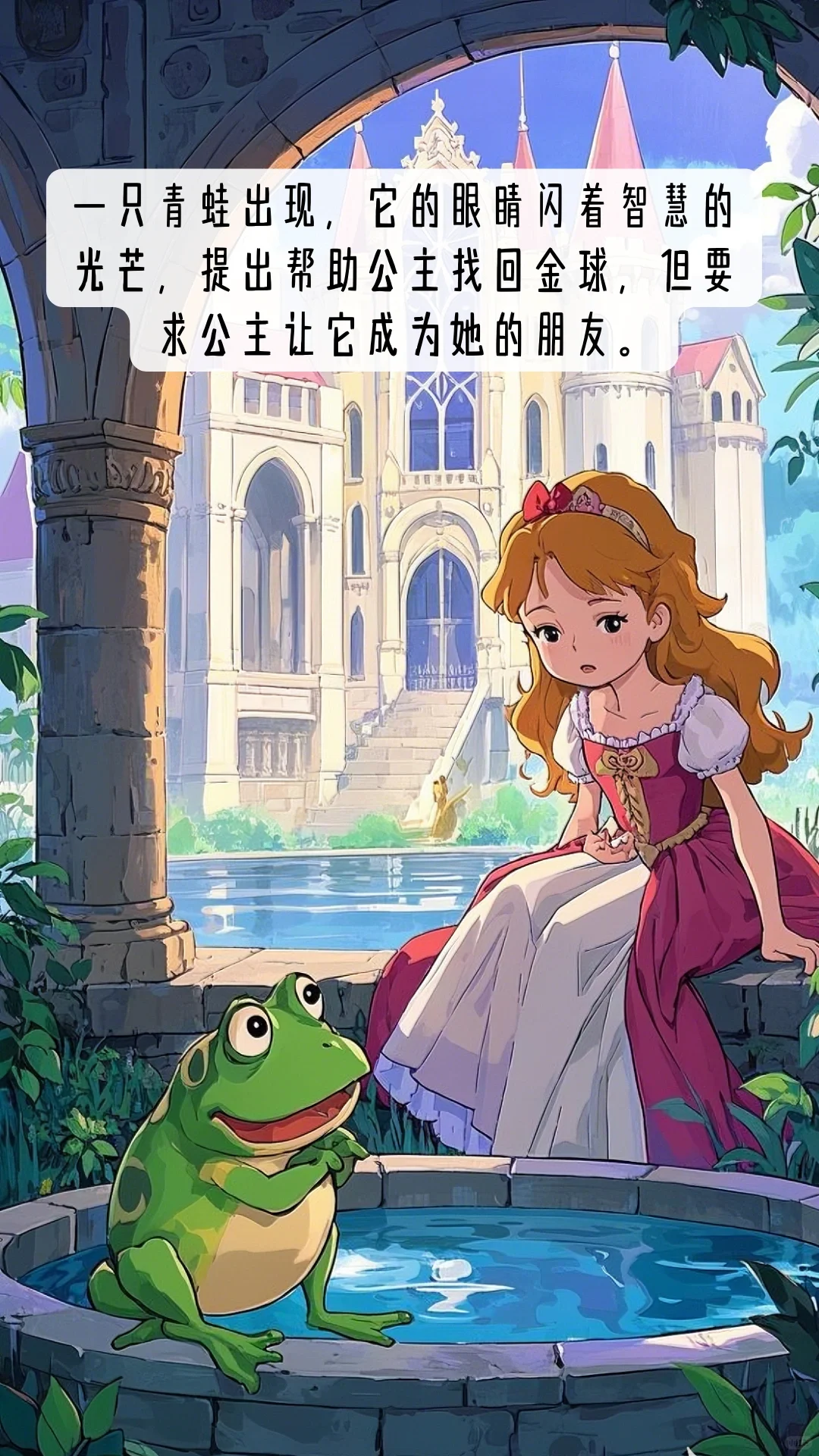 绘本故事，儿童经典故事，睡前故事青蛙王子