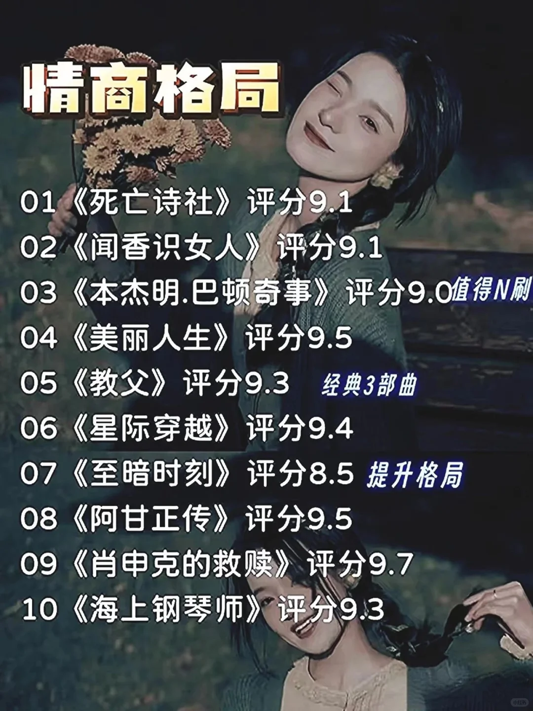 不想看书的时候，就看这60部电影