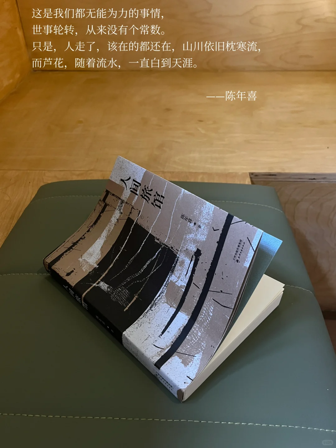 太戳心了‼️陈年喜新书《人间旅馆》不忍看完😭