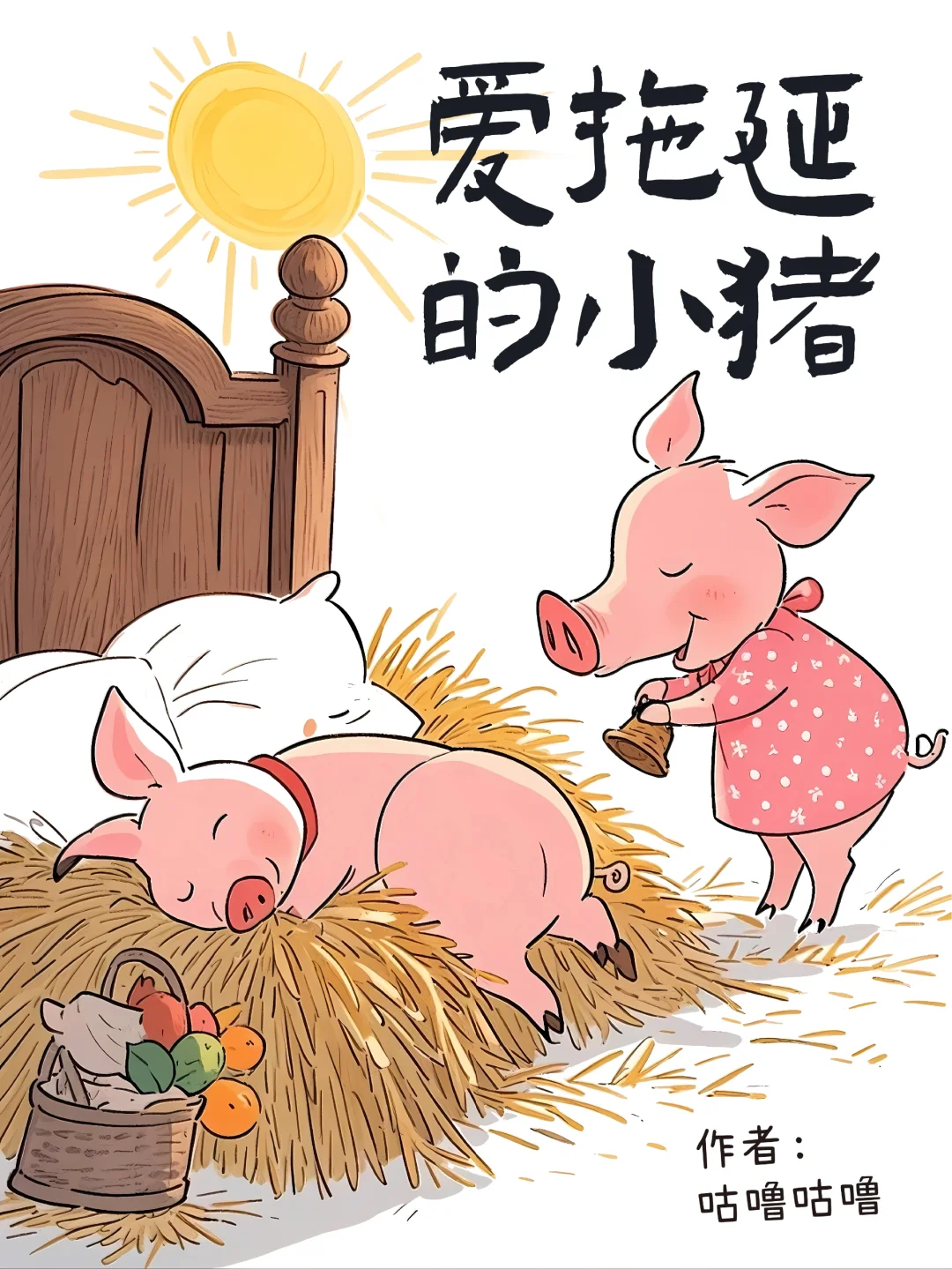 儿童绘本故事｜爱拖延的小猪