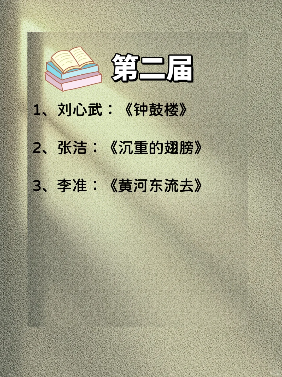矛盾文学奖🏆1-11届最全书单合集，24年必读