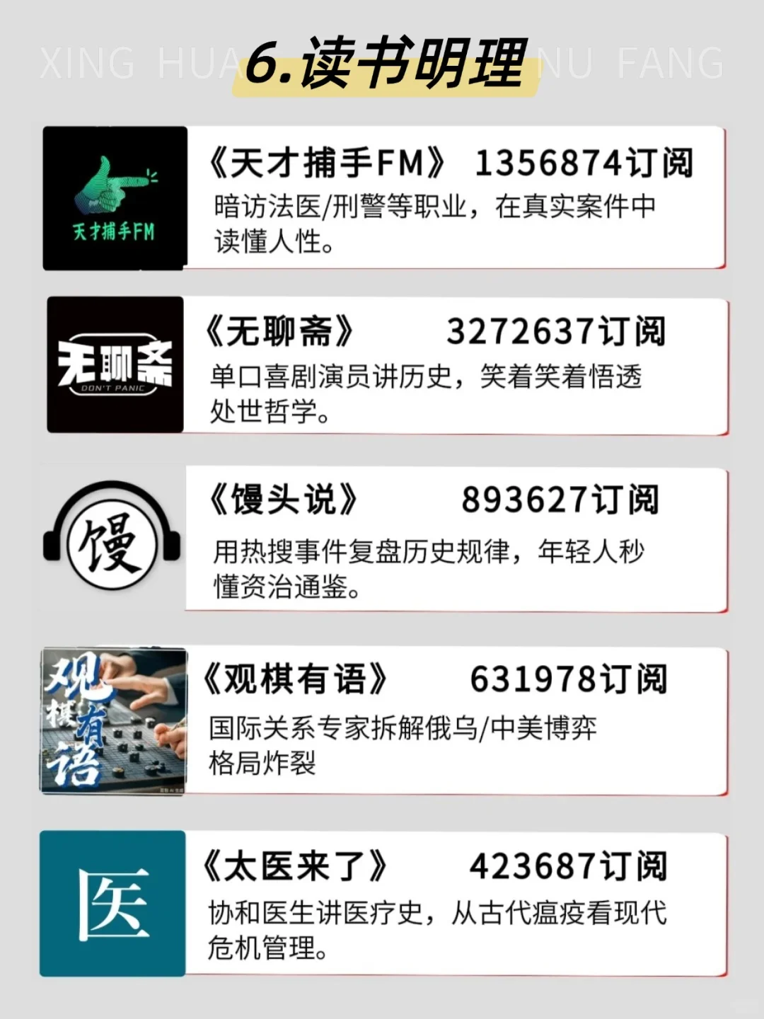 36岁，听播客一年，🔥强烈推荐这35期❗
