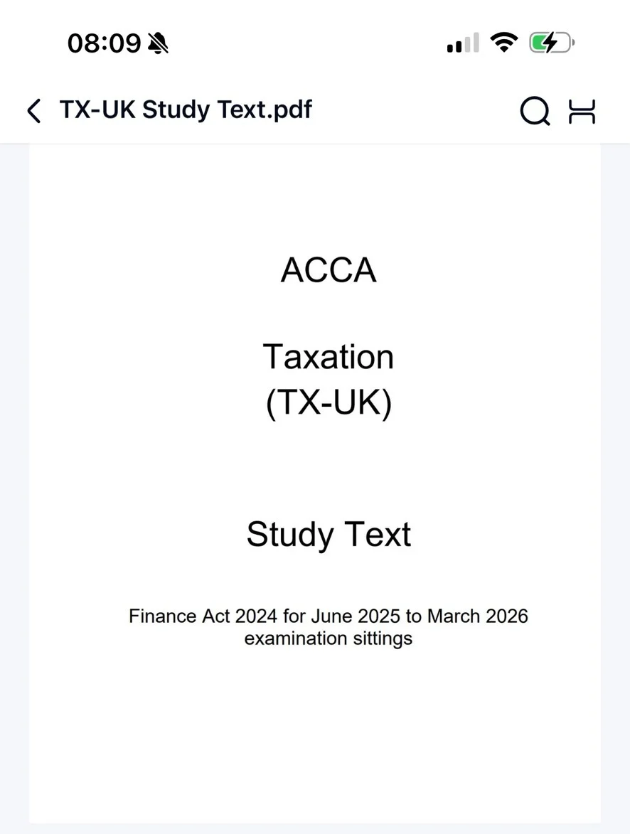 2025-2026新版FM kaplan ACCA电子书pdf