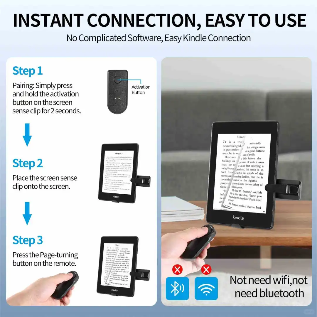 马逊新款Kindle神器⚡️翻页自拍两不误