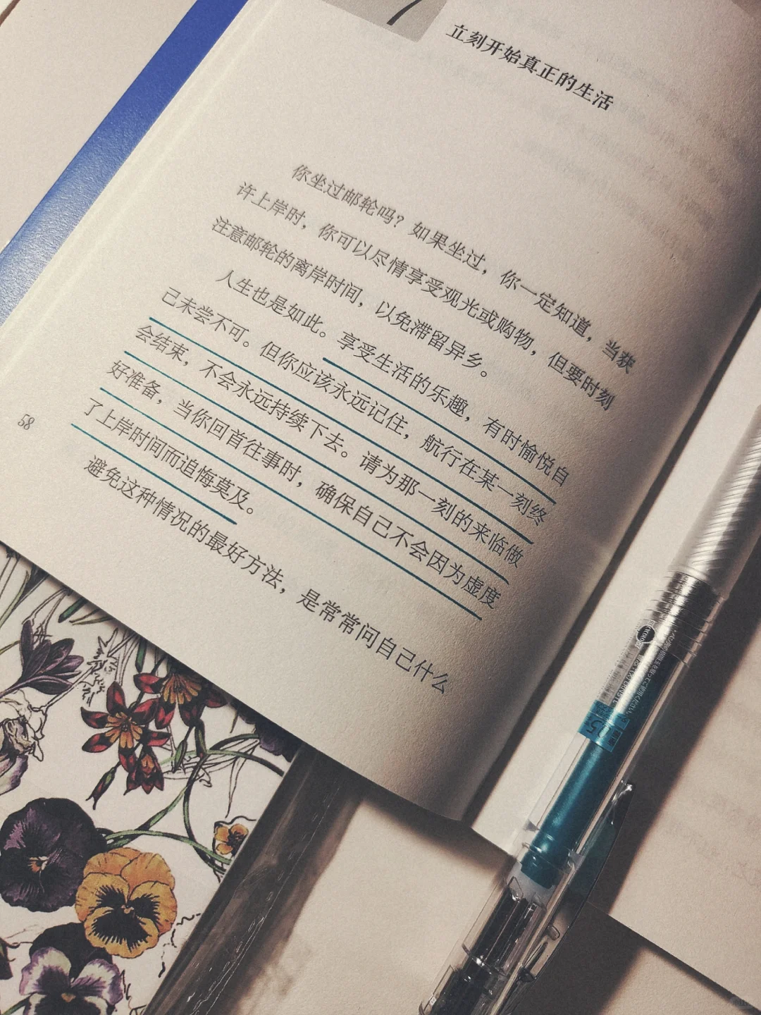 “你应该像暂住客栈的旅人一样度过此生”