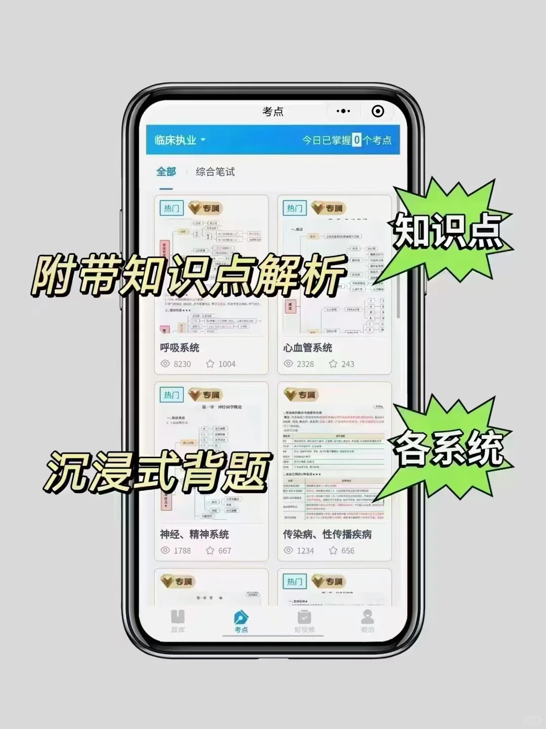 执业医师pdf 免费送啦！搭配题库一起太好用