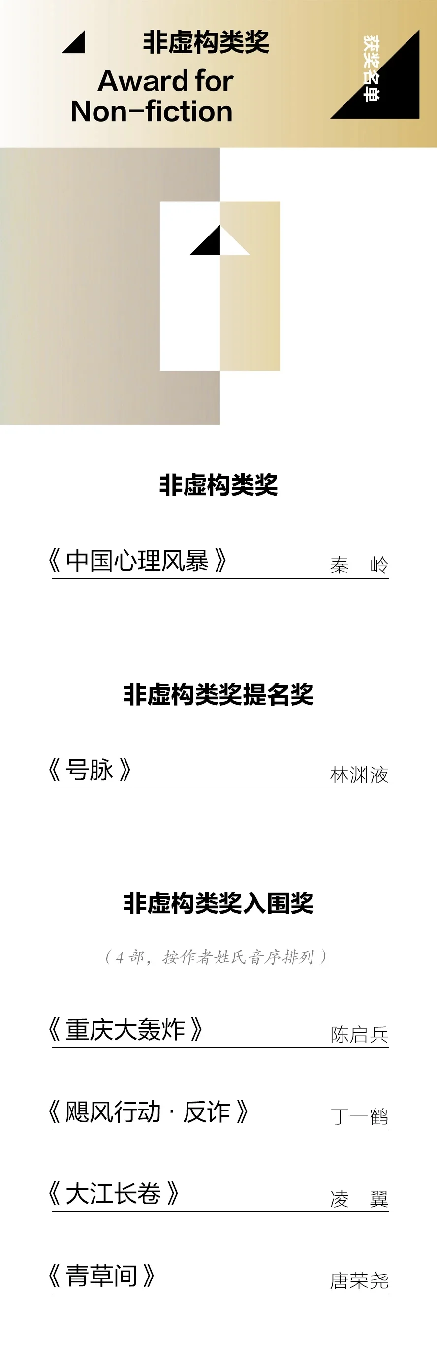 第二届漓江文学奖获奖全名单官宣！