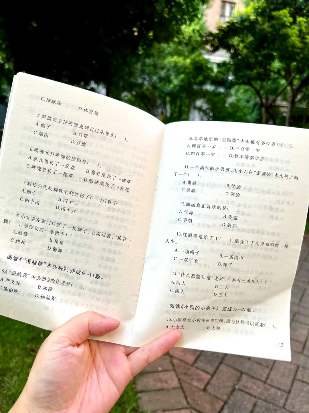 一二年级的小朋友❗️暑假请把它翻烂❗️