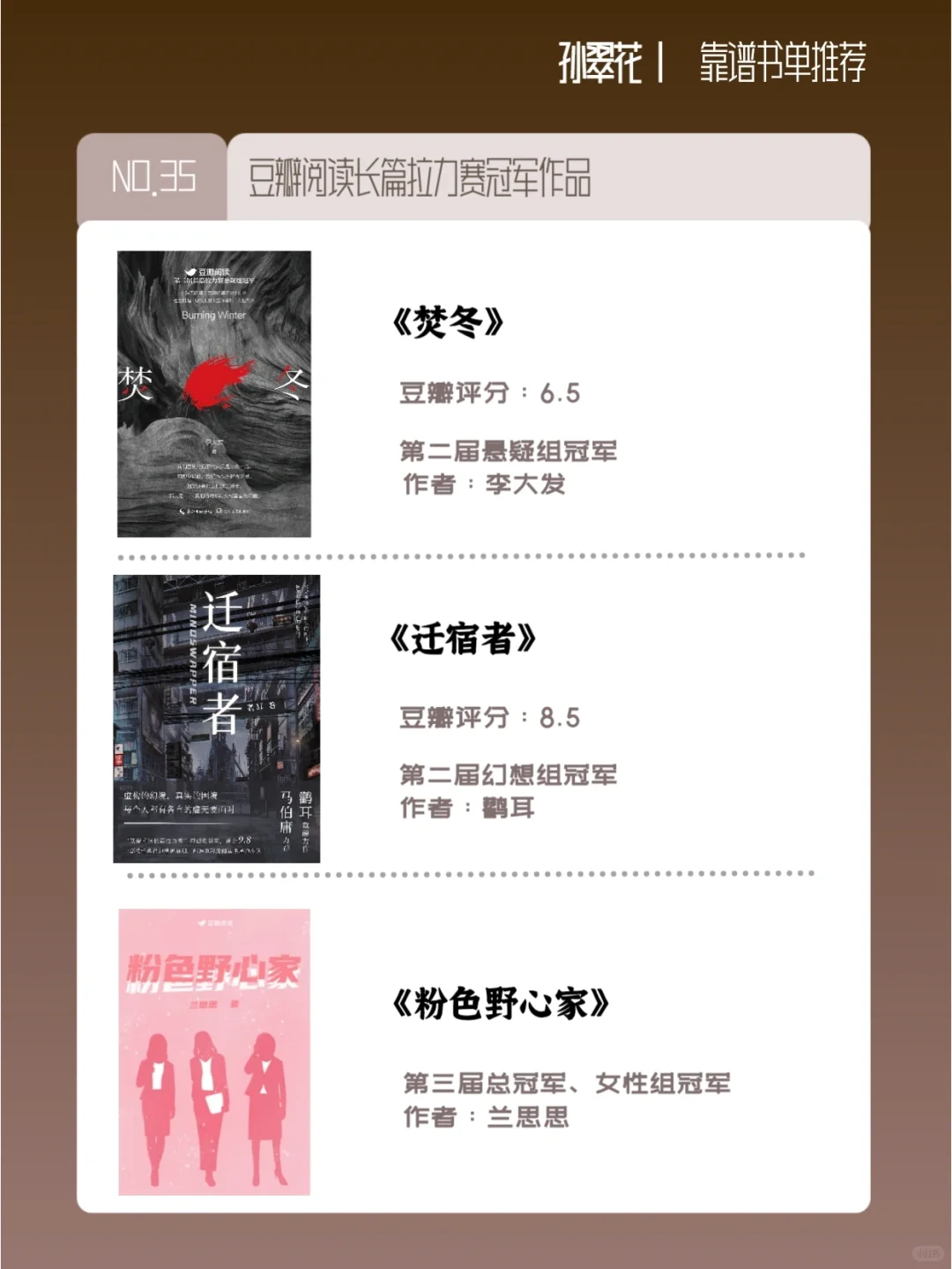 拒绝鄙视链：豆瓣阅读长篇拉力赛首奖作品