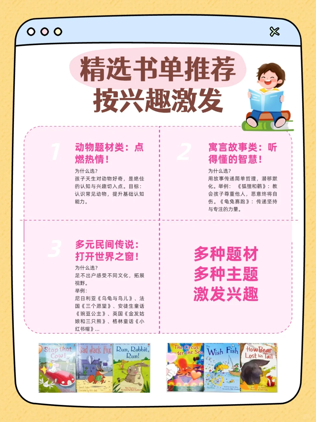 赢在起跑线！ 启蒙娃都在读的启蒙书单！