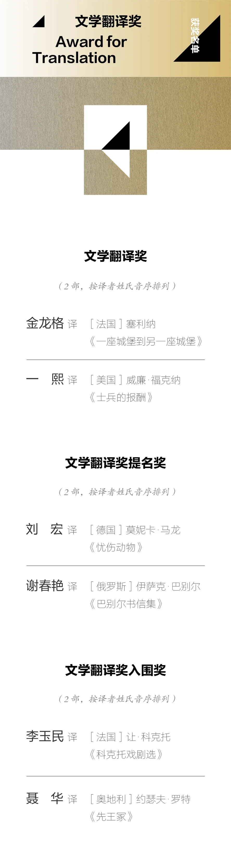 第二届漓江文学奖获奖全名单官宣！