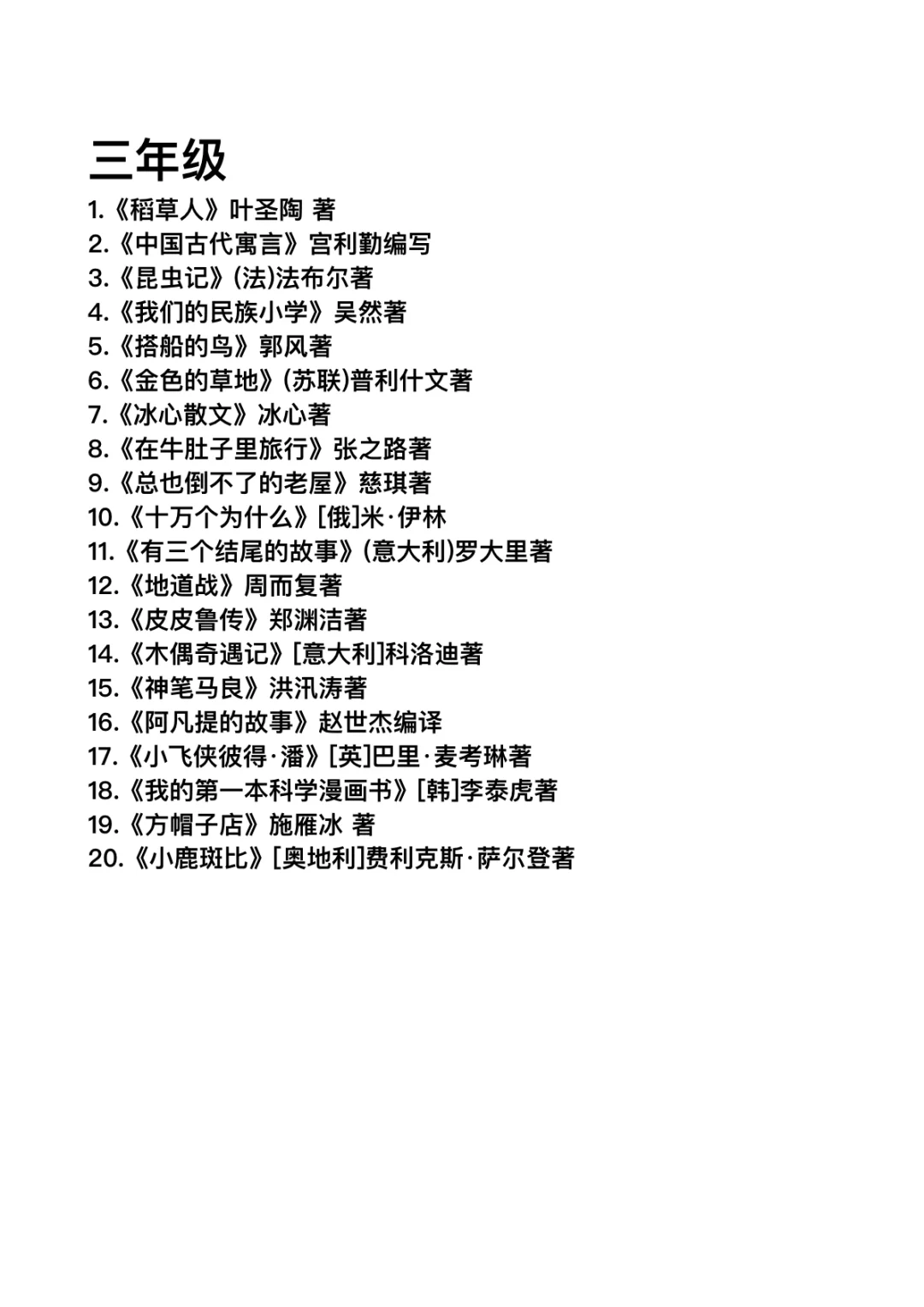 小学6年❗和孩子一起读完这些书就可以了