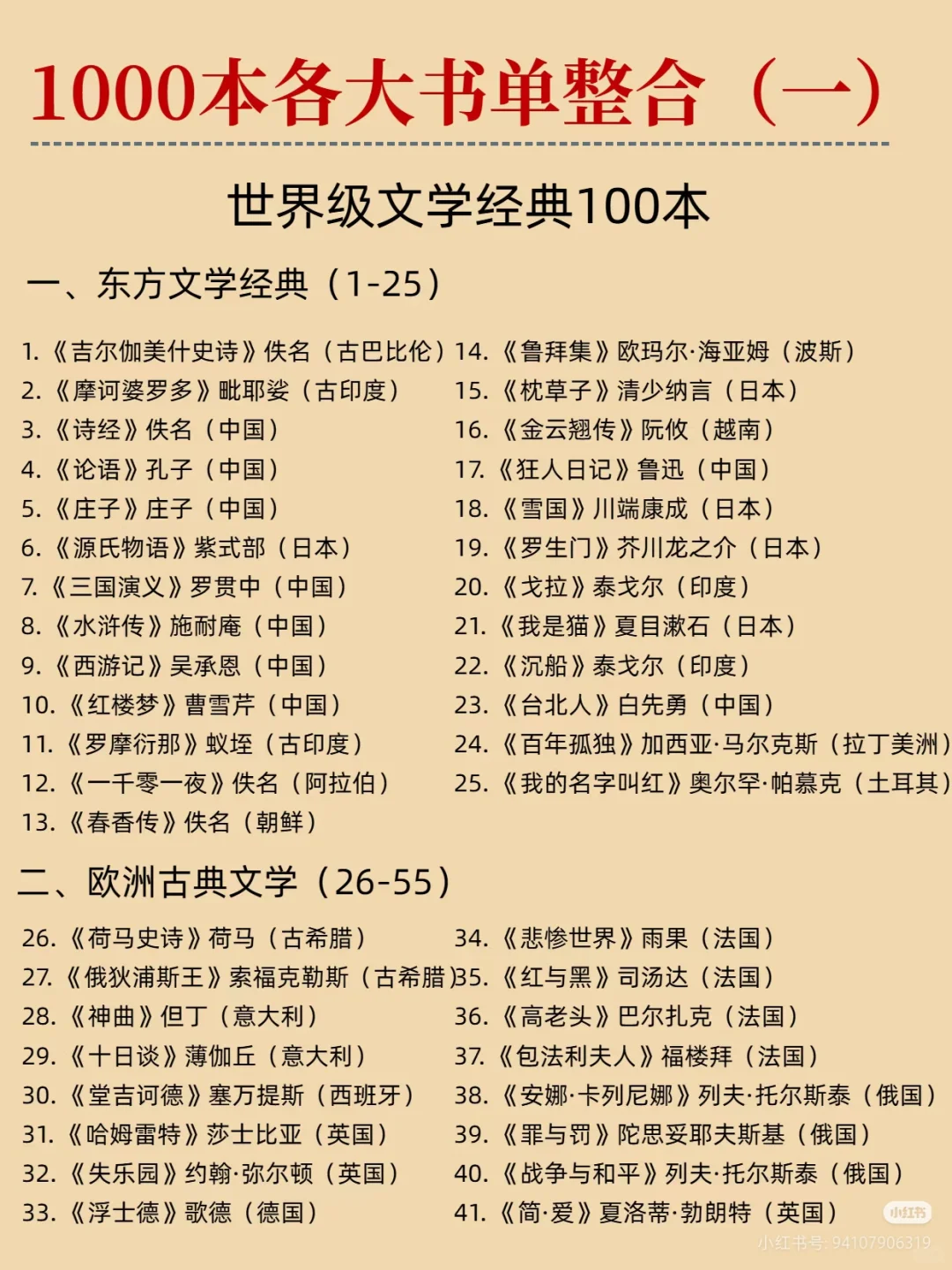 世界级成长书单全在这里，经典不容错过