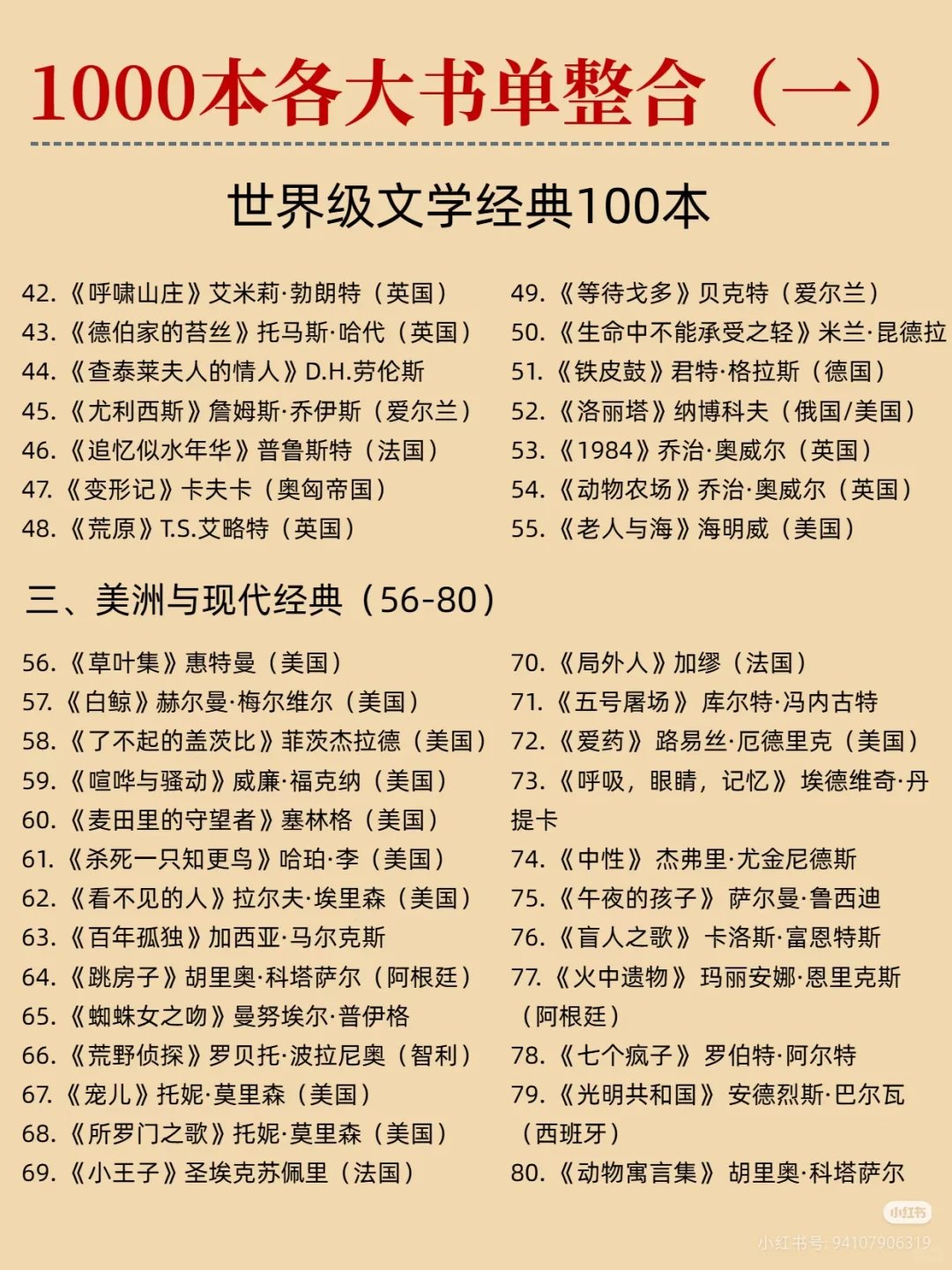 世界级成长书单全在这里，经典不容错过