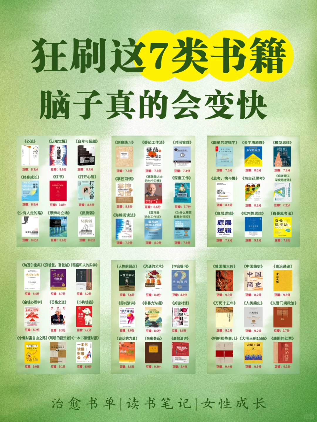 人民日报推荐书单📚一定要在45岁前读完！