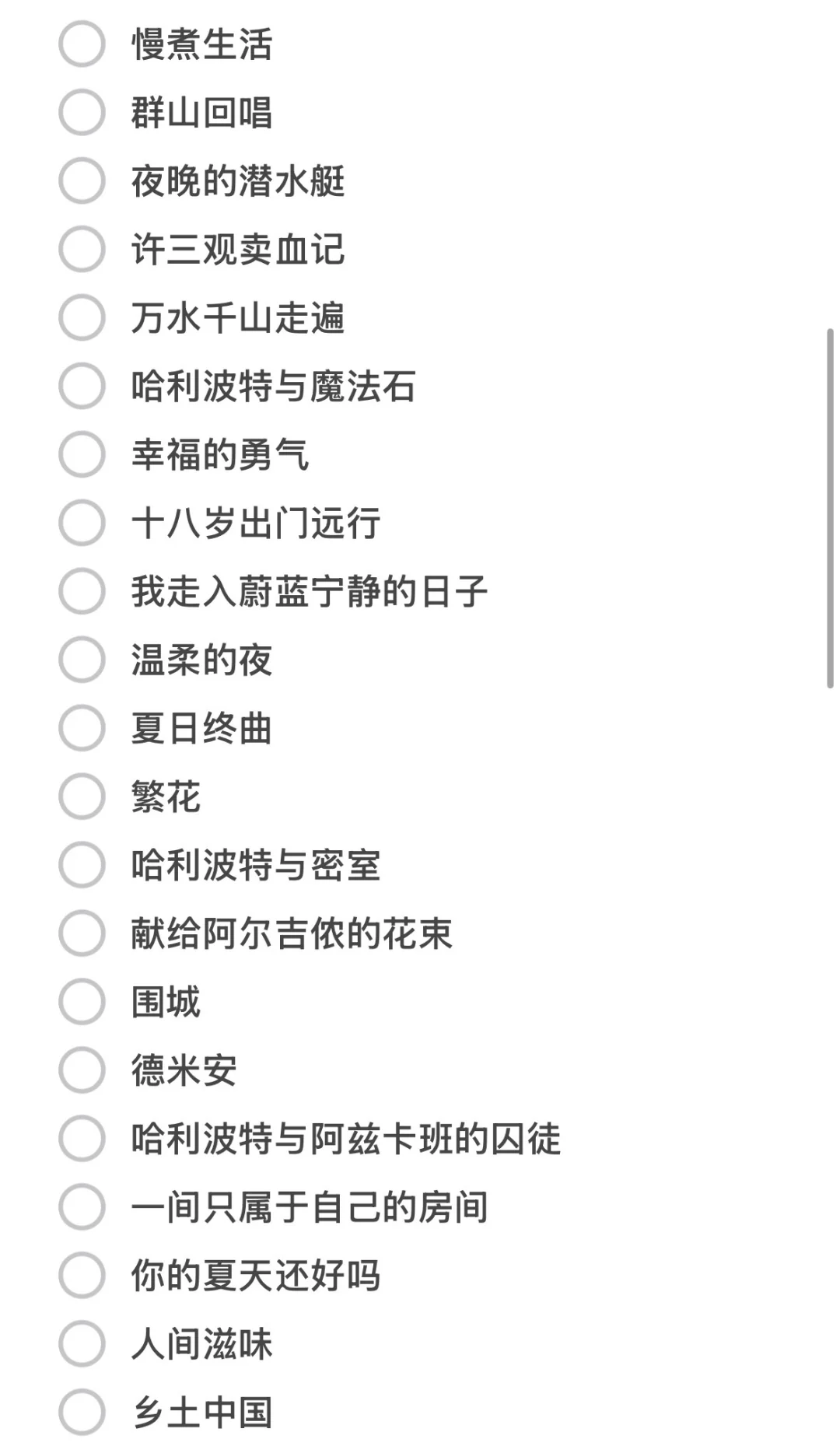 年度书单分享！（81本）这些够看好一阵子了☺️