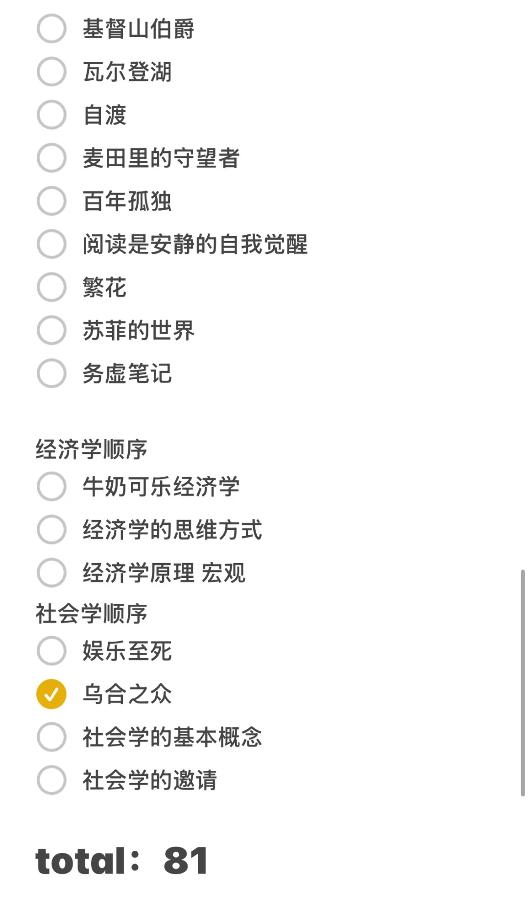 年度书单分享！（81本）这些够看好一阵子了☺️