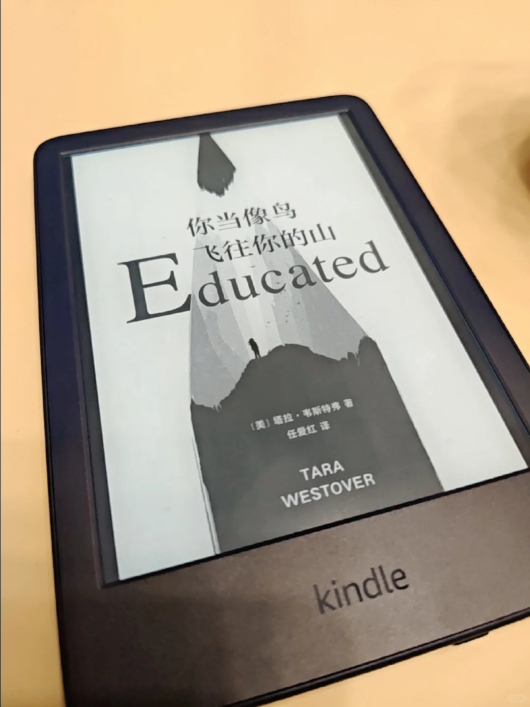 今天，是舒服的小蓝kindle