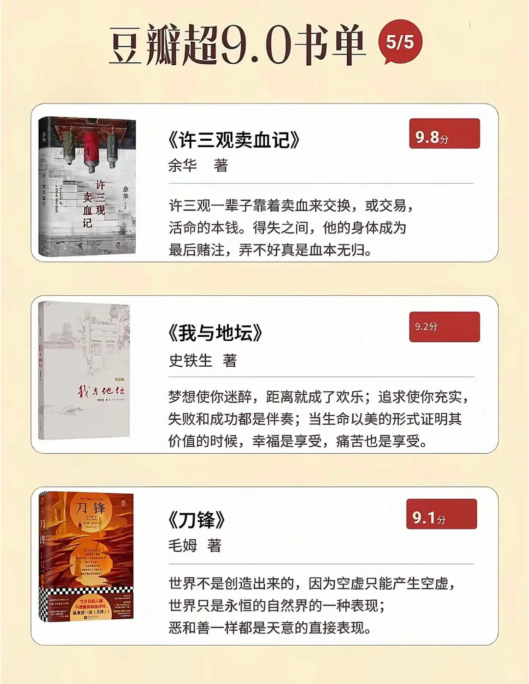 🔥豆瓣超9.0高分神作，你读过几本？