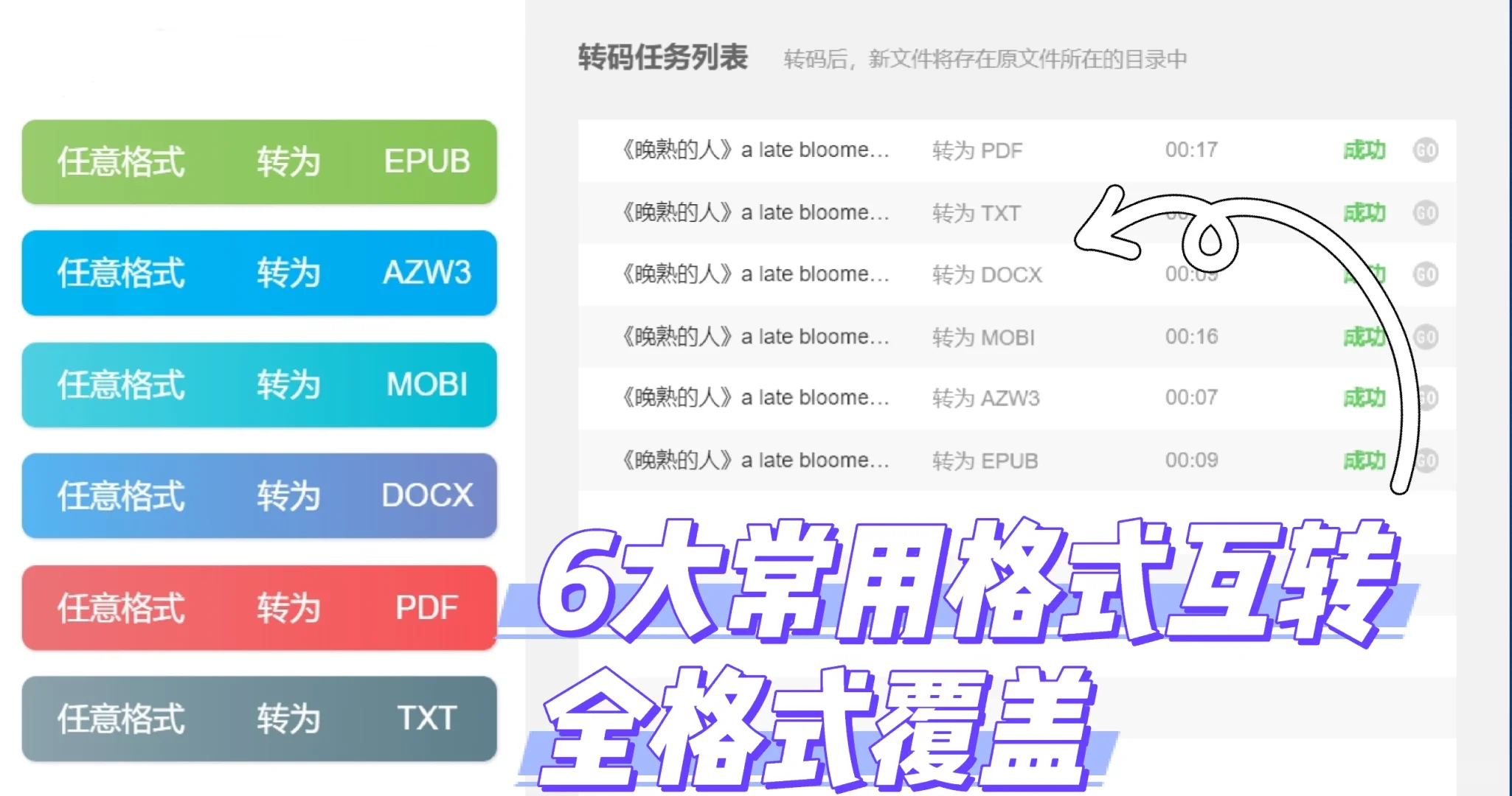 电子书格式转换教程✔