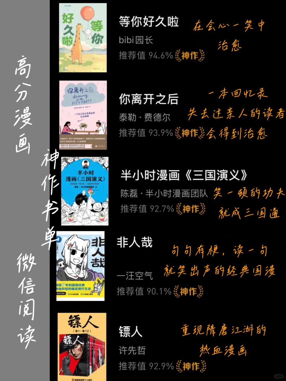高铁2小时看完❗️20本，字少，高含金量书单