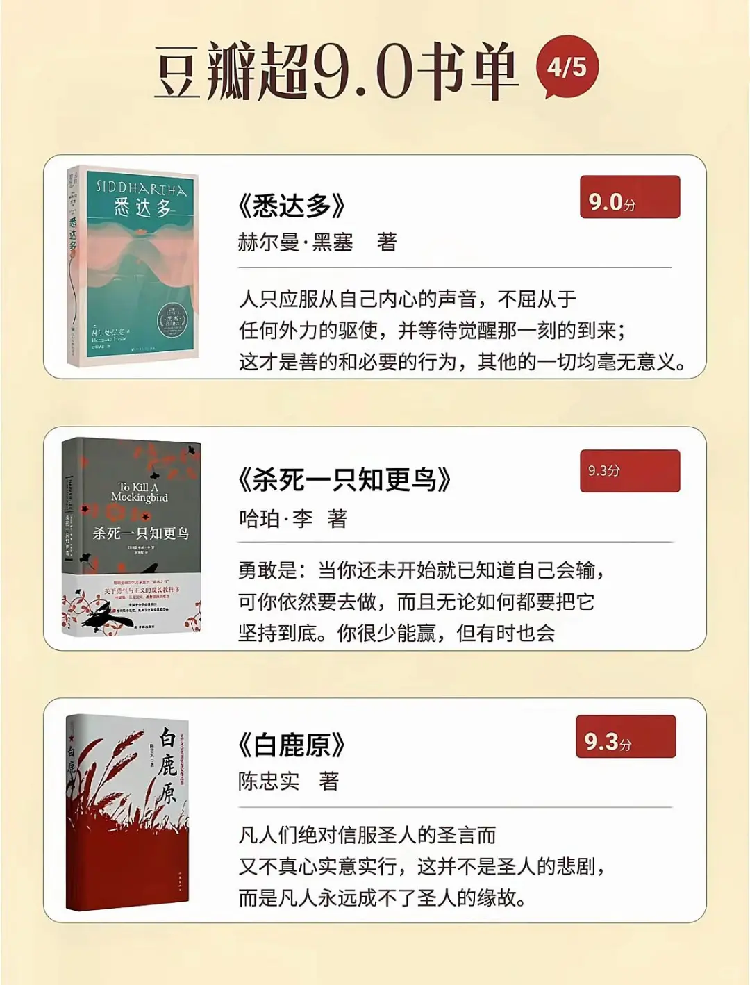 🔥豆瓣超9.0高分神作，你读过几本？