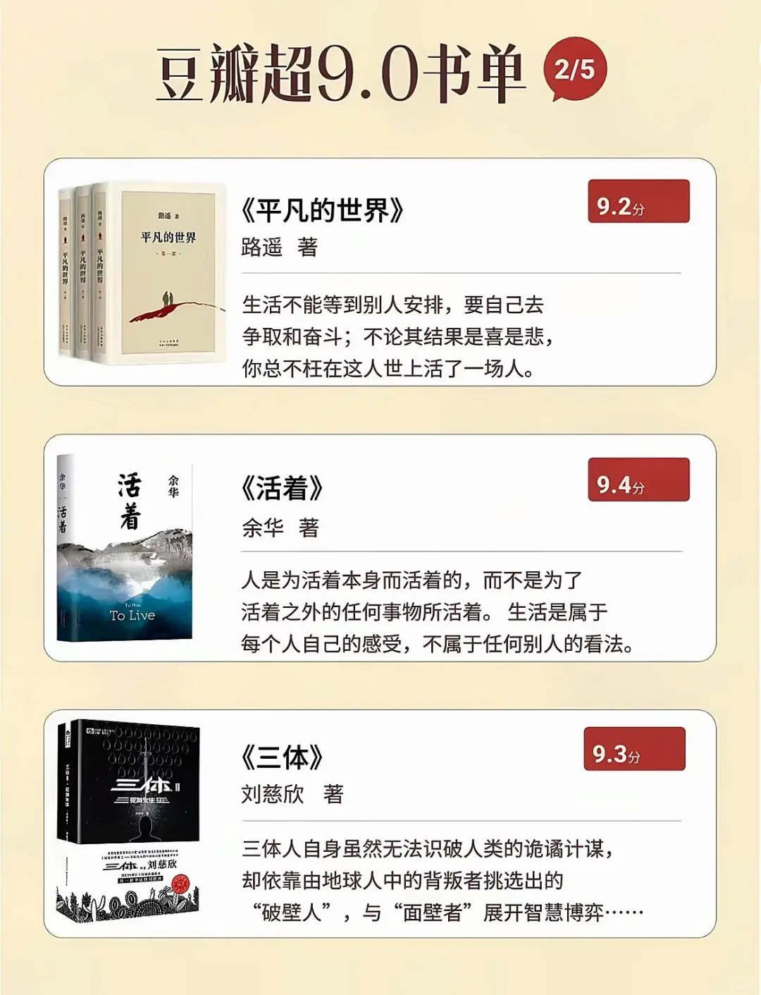 🔥豆瓣超9.0高分神作，你读过几本？
