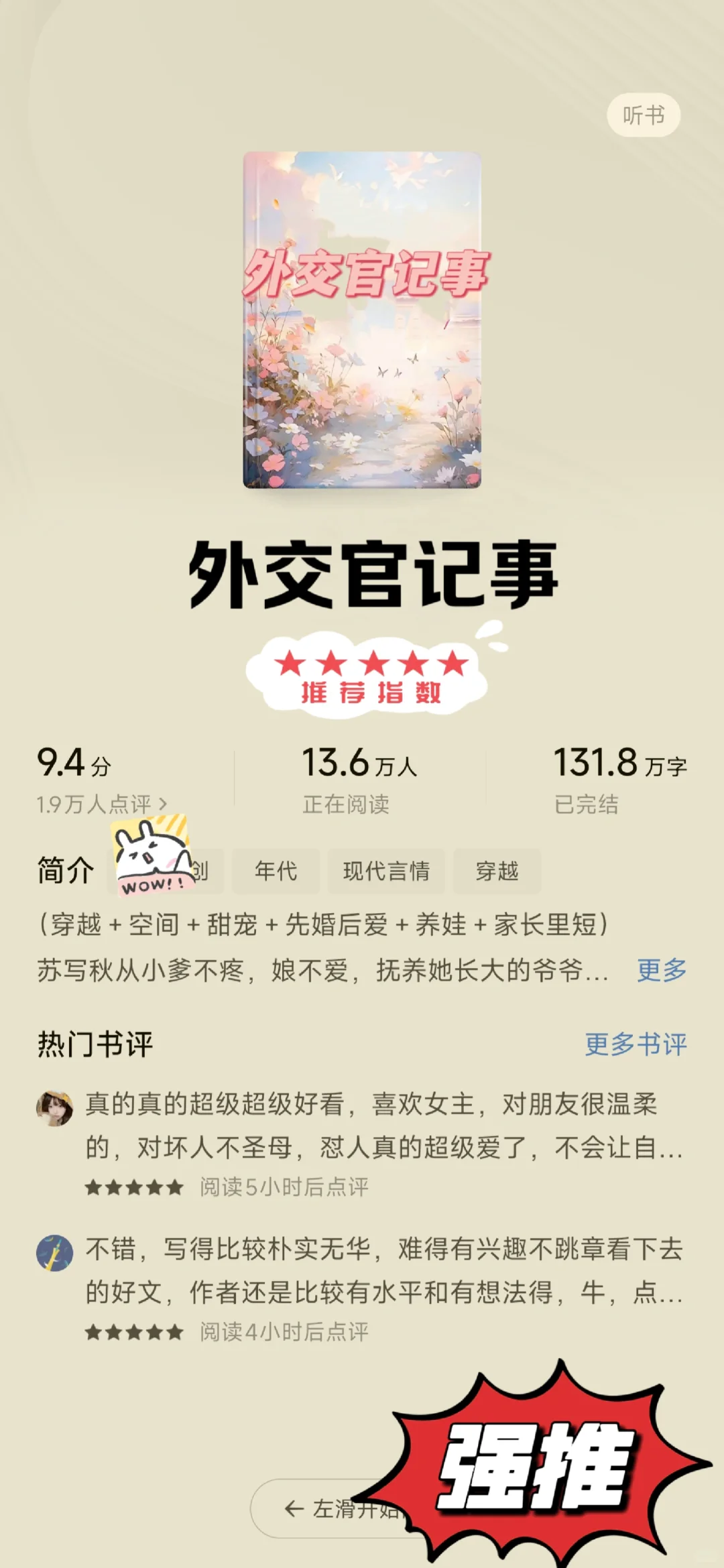 这⑤本超好看的年代文❗熬夜必看❗强推