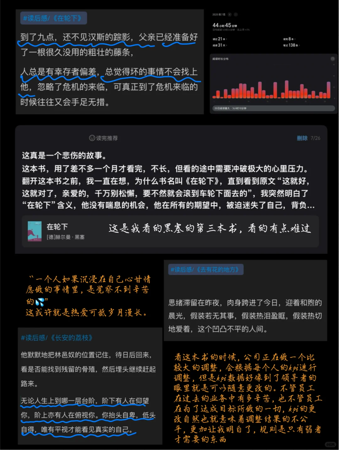 📖七月的阅读，已归档～