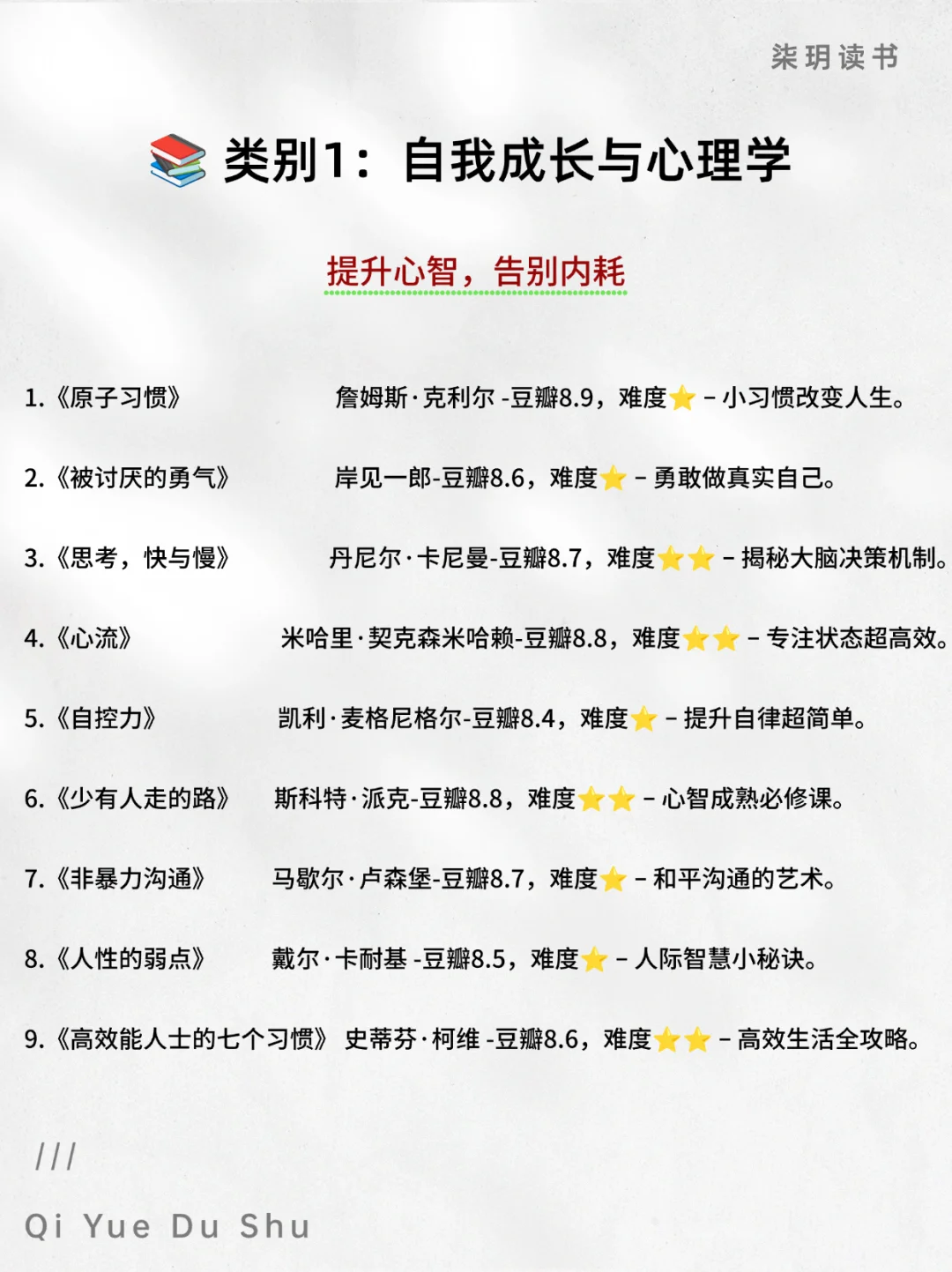 2025下半年必读的54本书🔥