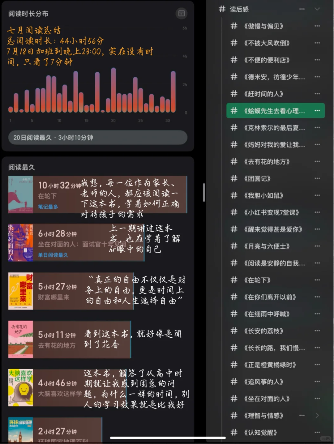 📖七月的阅读，已归档～