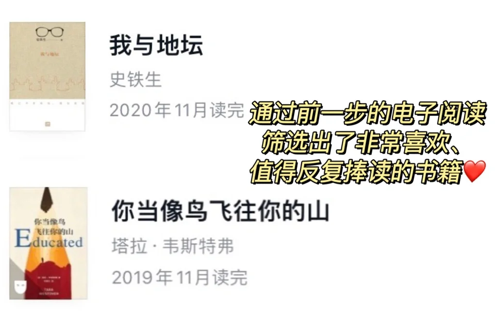 最高效的阅读模式｜电子书➕纸质书