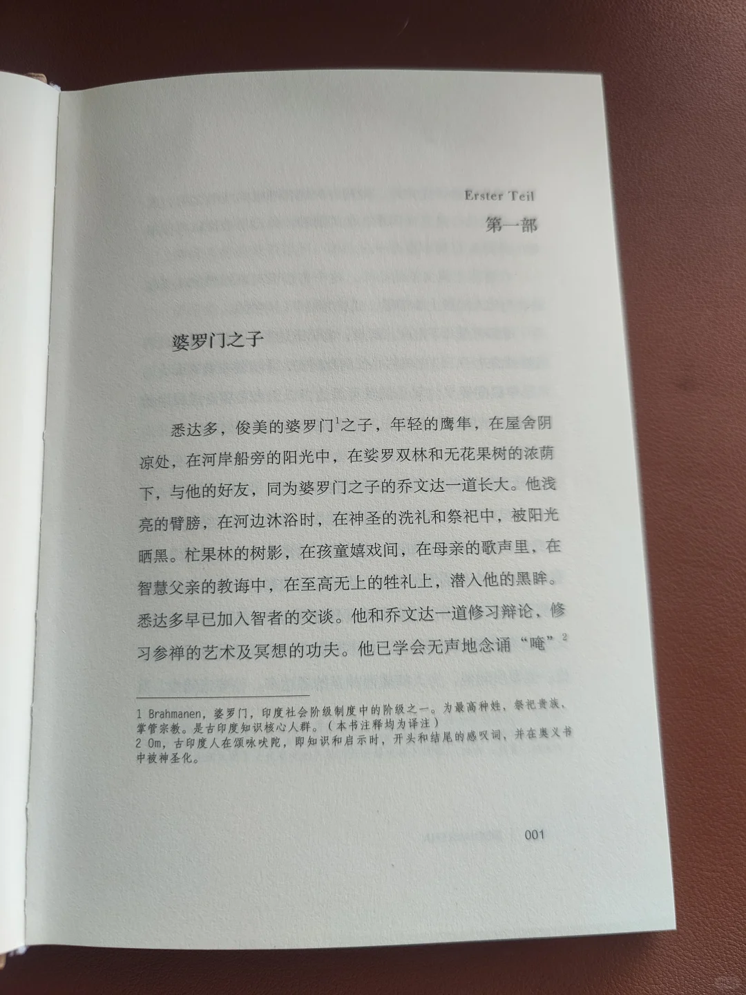 黑塞把释迦牟尼写成了两个人
