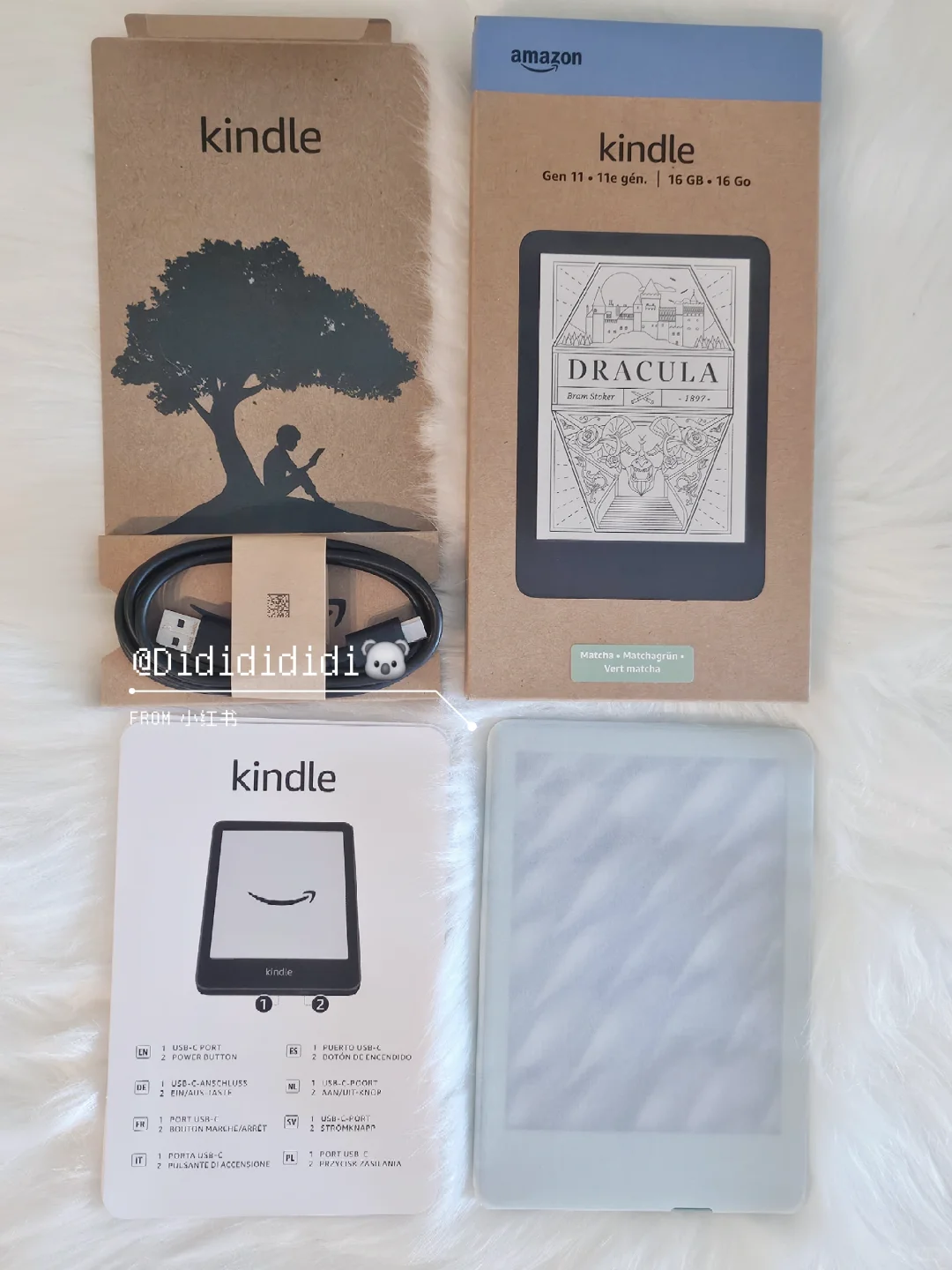 来一杯Kindle新款小抹茶🍵（附官方数据）